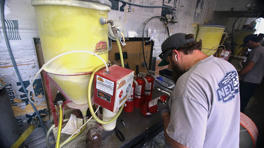 NextGen Fire Extinguisher Recharging