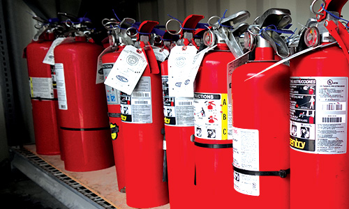 Fire Extinguisher Recharging & Exchange Service
