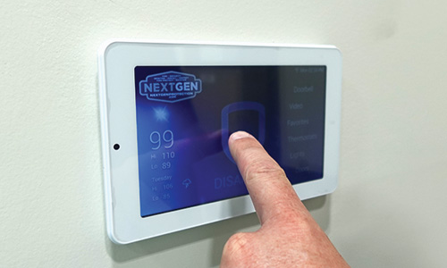 NextGen Alarm Wall panel